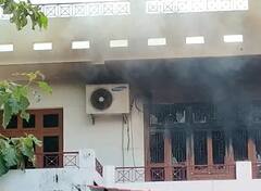 मुख्तार अंसारी गिरोह के सदस्य उमेश सिंह के जब्त मकान में भीषण आग, पुलिस महकमे में हड़कंप