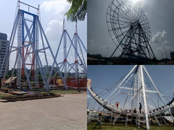 Navratri 2022: कोटा में दशहरे मेले की तैयारियां तेज, लगने लगा मेला और सजने लगे झूले Navratri 2022: कोटा में दशहरे मेले की तैयारियां तेज, लगने लगा मेला और सजने लगे झूले