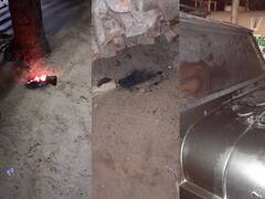 சிதம்பரம் அருகே கோயில் அறங்காவலர் வீடு மீது மண்ணெண்ணெய் பாட்டில் வீச்சு -  போலீசார் விசாரணை