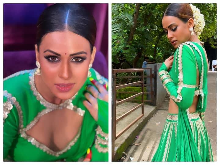 Nia Sharma Pics: ટીવી એક્ટ્રેસ નિયા શર્મા (Nia Sharma) ફરી એકવાર નવા લૂકમાં અપિયર થઇ છે, ઝલક દિખલા જાના સેટ પરથી તેને કેટલીક લેટેસ્ટ તસવીરો સામે આવી છે,