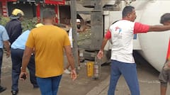 Pune Accident:  हडपसरमध्ये मोठा अपघात; कॉन्क्रिट मिक्सर ट्रकनं चार रिक्षांना उडवलं, एकाचा मृत्यू