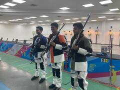 PHOTO : राष्ट्रीय क्रीडा स्पर्धेत नेमबाज रुद्रांक्ष पाटीलला सुवर्णपदक