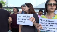 Shrikant Tyagi की सोसायटी में कब्जा हटाने पहुंचे थे प्राधिकरण के अधिकारी, लोगों ने गेट बंद कर लिया