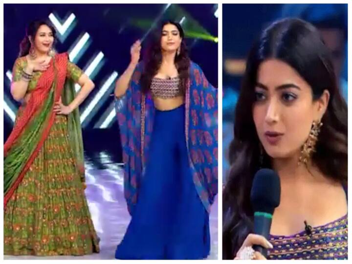 Jhalak Dikhhla Jaa New Promo Has Been Out Rashmika Mandanna Dances With Madhuri Dixit Madhuri Dixit की वजह से Rashmika Mandanna बनीं एक्ट्रेस, Jhalak Dikhhla Jaa के मंच पर किया खुलासा