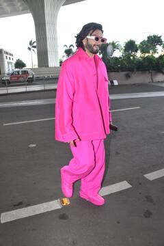 Ranveer Singh:ఆల్ పింక్ సూట్ లో రణవీర్ సింగ్