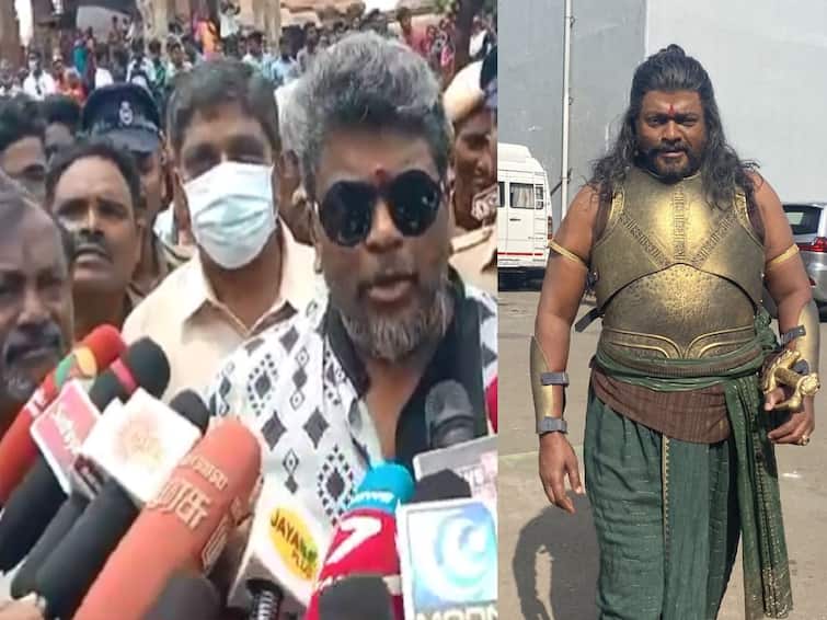 parthiban press meet in thanjavur on ponniyin selvan TNN ''கடந்த ஜென்மத்தில் சோழனாக பிறந்திருப்பேனோ'' - பெருமிதப்பட்ட நடிகர் பார்த்திபன்