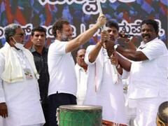 Bharat Jodo Yatra Enters Poll-Pound Karnataka, Rahul Begins March From Chamarajanagar