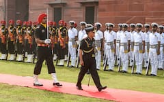 Guard of Honour To India’s New Chief of Defence Staff Lt General Anil Chauhan (Rtd) In Delhi — Photos