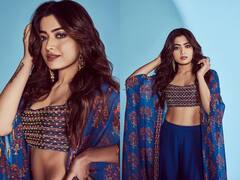 Rashmika Mandanna: அலையில்லாத ஆழி வண்ணம்... நீல நிறத்தில் ராஷ்மிகா மந்தனா!