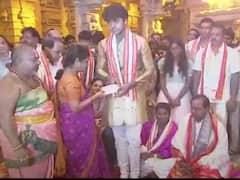 KCR Yadadri : యాదాద్రీశునికి కేజీ 16 తులాల బంగారం విరాళం - కేటీఆర్ కుమారుడి చేతుల మీదుగా ఇచ్చిన కేసీఆర్ !