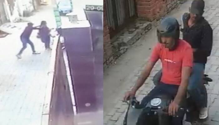 Robbers on bike Snatched the Gold Chain from the Woman's neck in Khanna Gulmohar Nagar ਖੰਨਾ 'ਚ ਬਾਈਕ 'ਤੇ ਆਏ 2 ਲੁਟੇਰੇ ਔਰਤ ਦੇ ਗਲੇ 'ਚੋਂ ਸੋਨੇ ਦੀ ਚੇਨ ਝਪਟ ਕੇ ਹੋਏ ਫ਼ਰਾਰ, ਪਰਿਵਾਰ ਨਾਲ ਇੱਕ ਮਹੀਨੇ 'ਚ 2 ਵਾਰਦਾਤਾਂ  