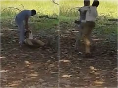 పీక నొక్కుతూ, జుట్టు పట్టుకుని ఈడ్చుకుంటూ- విద్యార్థిపై టీచర్ ప్రతాపం!