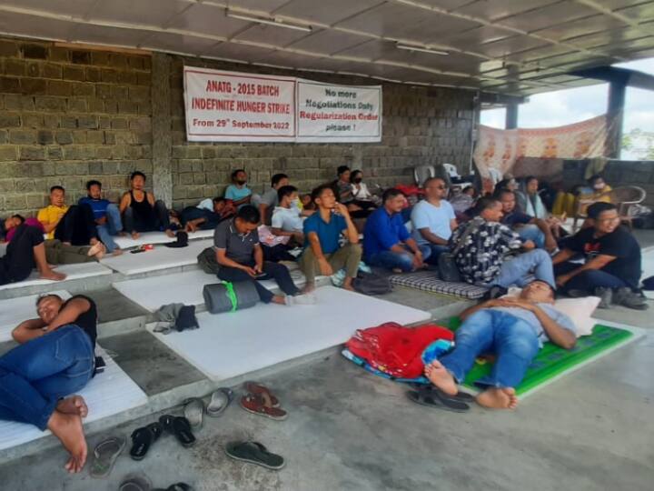Adhoc Govt Teachers All Nagaland Adhoc Teachers Group ANATG-2015 Batch On Indefinite Hunger Strike After Regularisation Demand Not Met Nagaland: 73 Adhoc Govt Teachers On Indefinite Hunger Strike After Regularisation Demand Not Met