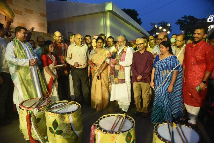চোল সাম্রাজ্য, অসাধারণ শিল্প ও নির্মাণ কৌশল নিয়েই এই বছর চালতাবাগানের পুজোর ভাবনা।