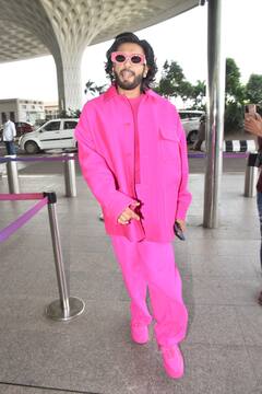 Ranveer Singh:ఆల్ పింక్ సూట్ లో రణవీర్ సింగ్