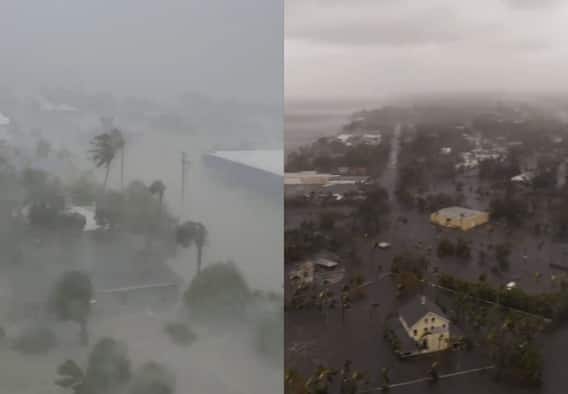 Hurricane IAN become extremely dangerous as winds blowing at a speed of 250 km per hours फ्लोरिडा में IAN तूफान ने मचाया तबाही का तांडव, 250 KM प्रति घंटे की रफ्तार से चल रही हवाएं, जो बाइडेन बनाए हुए हैं नजर