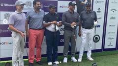 ব্যাট নয়, এবার গলফ কোর্টে ধোনির দে ঘুমাকে...