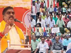 மின்துறை ஊழியர்கள் போராட்டத்தை கைவிட்டு மீண்டும் பணிக்கு திரும்ப வேண்டும் - அமைச்சர் நமச்சிவாயம் எச்சரிக்கை