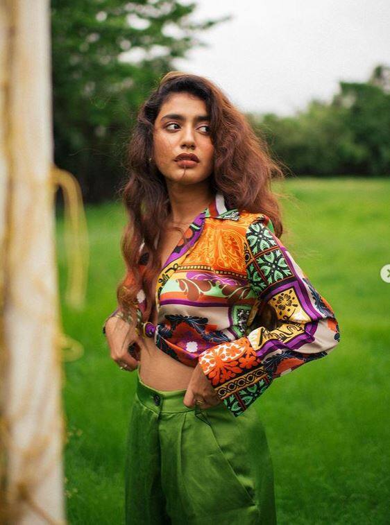 एका व्हिडीओमुळं नॅशनल क्रश झालेली प्रिया वारिअर सोशल मीडियावर सक्रिय असते.