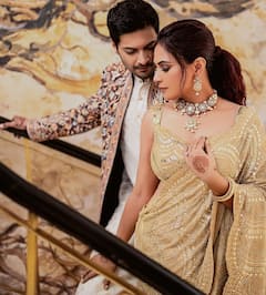 Richa-Ali Wedding: Couple Shares Drool-Worthy PICS From Cocktail Party