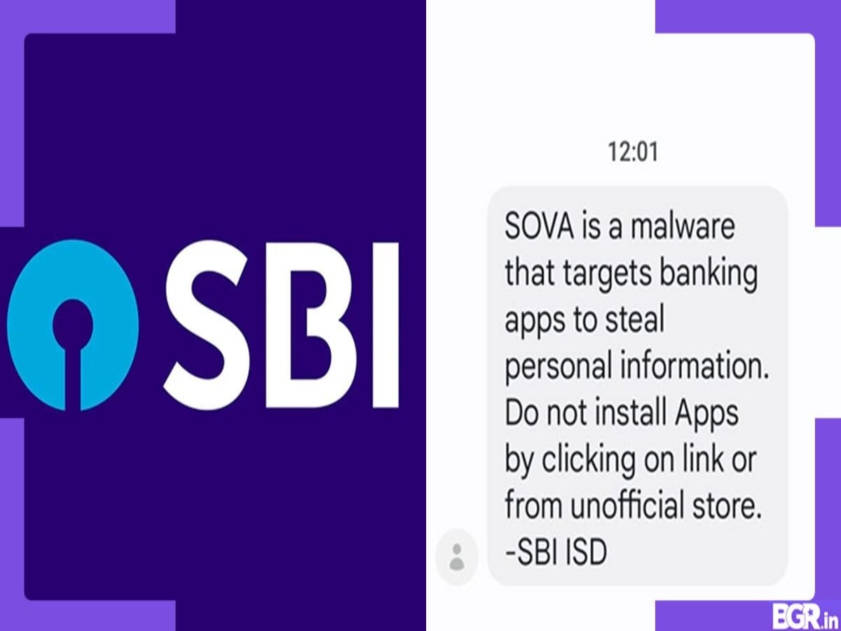 Sova Malware:  பயமுறுத்தும் சோவா வைரஸ்.. இதையெல்லாம் பண்ணாதீங்க : பயனாளர்களுக்கு எச்சரிக்கை விடுத்த SBI