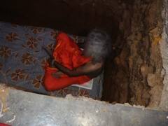 मां भद्रकाली बिजासन मंदिर में बाबा ने ली तीन दिन की भू-समाधि,अष्टमी पर बाहर निकलने का दावा