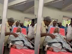  Belgaum News : अधिकाऱ्यांकडून माणुसकीला काळीमा, सहीसाठी आयसीयूतून आजी चक्क बेडसह उपनिबंधक कार्यालयात