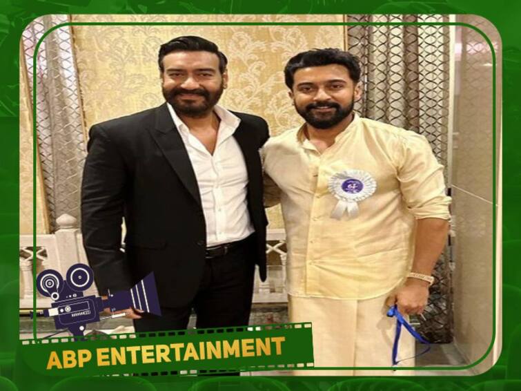 Surya's wish to watch Singam 2, Kaidhi movie in Ajay devagan version Actor Surya wishes Ajay Devgan : சிங்கம் 2, கைதி படம் பார்க்க ஆசை.. அஜய் தேவ்கனுக்கு கோரிக்கை விடுத்த சூர்யா