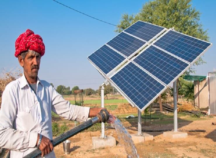 Solar Agriculture livelihood mission Rajasthan help farmers to earn income from solar energy PMKY Solar Energy: अब बंजर जमीन पर बिजली की खेती करेंगे किसान, सब्सिडी लेकर कमा सकते हैं मोटा पैसा, करना होगा ये काम