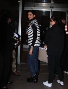 હૉસ્પિટલમાંથી ડિસ્ચાર્જ થયા બાદ એરપોર્ટ પર આ લૂકમાં જોવા મળી Deepika Padukone