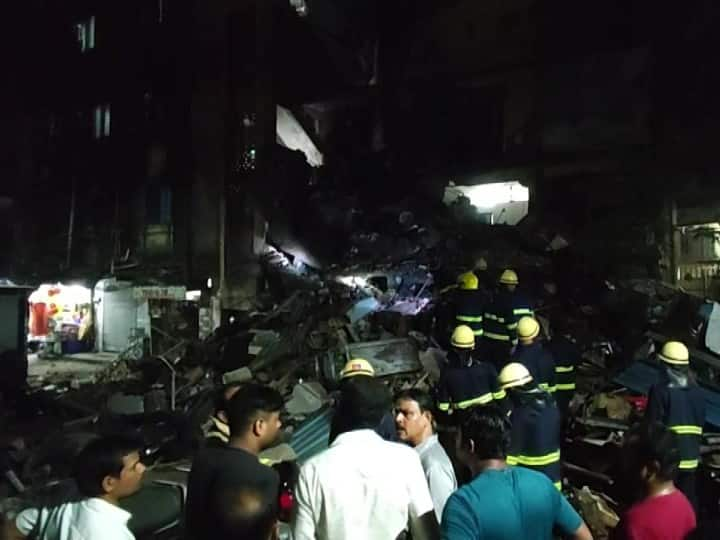 Maharashtra: Four-Storey Building Collapses In Navi Mumbai, Rescue Work Underway Maharashtra: Four-Storey Building Collapses In Navi Mumbai, Rescue Work Underway