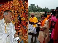 ১২৭তম বছরে পদার্পণ, অভিজিতের হাতেই উপাচার, দু’বছর ধরে জৌলুসহীন প্রণবের বাড়ির পুজো