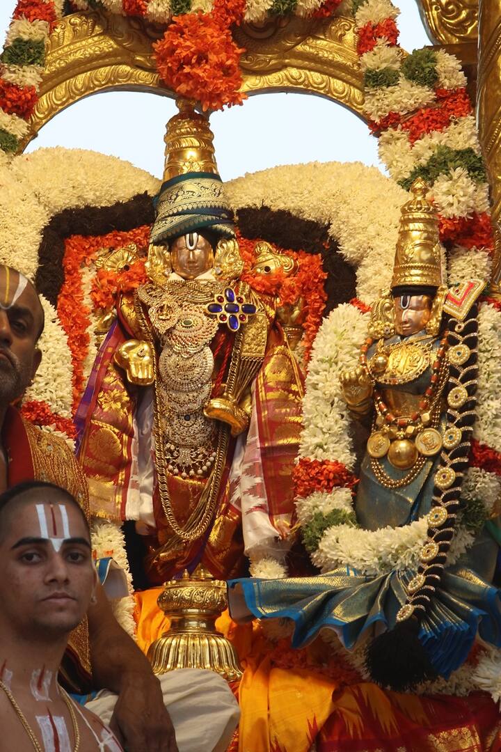స్వర్థ రథంపై శ్రీవారు
