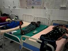 भदोही में श्रद्धालुओं से भरी बस को ट्रक ने मारी जोरदार टक्कर, 50 से ज्यादा लोग घायल