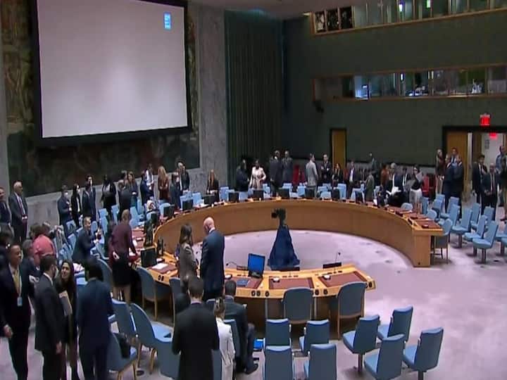 Ukraine War UN Security Council Resolution India abstains from UNSC vote condemning Russia UNSC Vote on Ukraine: రష్యా రిఫరెండంపై భద్రతా మండలిలో ఓటింగ్- దూరంగా భారత్!