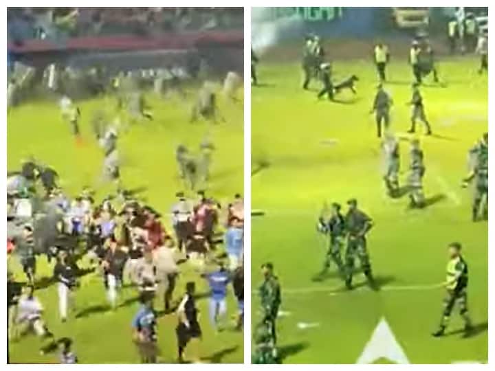 Indonesia Football Fans Clash At least 127 people killed over 180 injured in riot at football stadium in Indonesia police Indonesia: इंडोनेशिया में फुटबॉल मैच के दौरान मौत का खेल, स्टेडियम में बेकाबू हुए फैंस- 170 से ज्यादा लोगों की मौत, सैकड़ों घायल