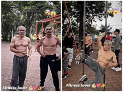 फिटनेस फ्रीक बुजुर्गों ने अपनी शानदार बॉडी से किया हैरान, एक्सरसाइज करते देख उड़ जाएंगे होश