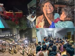 Kanpur Road Accident : कानपूरमधील अपघाताचं भीषण वास्तव; रुग्णालयाबाहेर स्थानिकांचा रोष, पाहा मन हेलावणारे फोटो