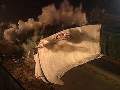 Pune Chandani Chowk Bridge PHOTO : चांदणी चौकातला पूल इतिहासजमा; असा पाडला पूल, पूर्ण घटनाक्रम वाचा