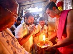 Bharat Jodo Yatra: Rahul Gandhi Offers Prayer At Chamundeshwari Temple In Mysuru