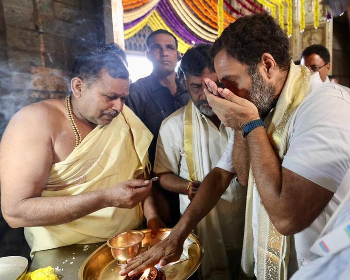 कर्नाटक चरण के तीसरे दिन राहुल गांधी के नेतृत्व वाली भारत जोड़ो यात्रा मैसूर से शुरू होकर मांड्या में समाप्त हुई.
