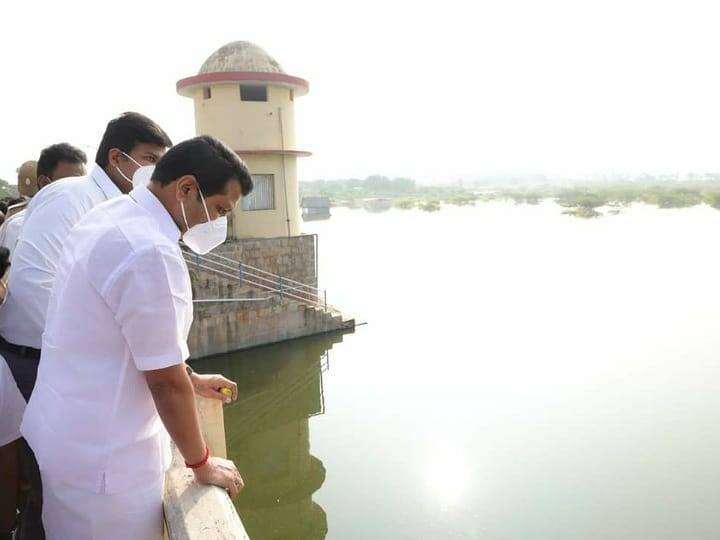 Dam situation in Karur district கரூர் மாயனூர் கதவனைக்கு தண்ணீர் வரத்து குறைந்தது