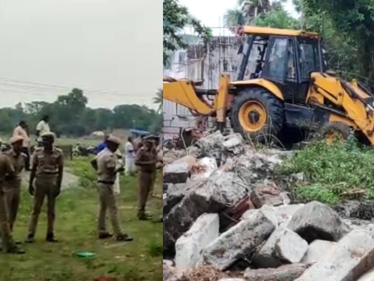 Thiruvallur Collector order untouchability wall demolished the complaint of affecting Scheduled Tribe people திருவள்ளூர் அருகே 7 ஆண்டுகளாக இருந்த தீண்டாமை சுவர்... கலெக்டர் உத்தரவு.. நடந்தது என்ன?