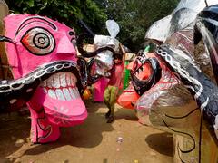 'न तो पहले जैसा मुनाफा है और न ही मांग', पुतला बनाने वाले कारीगर ने बयां किया हाल