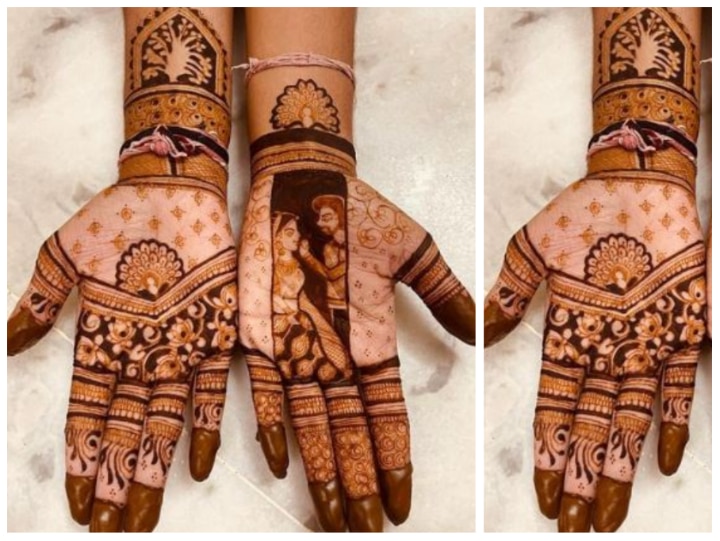 Karwa Chauth 2020 Mehndi Design: करवा चौथ के शुभ अवसर पर अपने हाथों की पर  रचाएं सुंदर और आकर्षक मेहंदी, देखें लेटेस्ट डिजाइन्स (Watch Pics & Videos)  | 🙏🏻 LatestLY हिन्दी