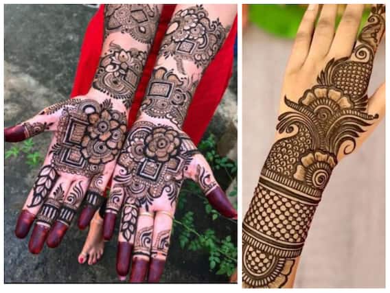 Karwa Chauth 2022 Mehndi Design: इस बार करवा चौथ पर लगाएं ऐसी मेंहदी, देखिए लेटेस्ट डिजाइन