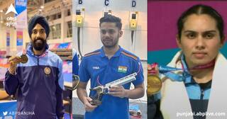 ਗੁਜਰਾਤ 'ਚ ਚੱਲ ਰਹੀਆਂ ਨੈਸ਼ਨਲ ਖ਼ੇਡਾਂ 'ਚ ਪੰਜਾਬ ਨੇ ਜਿੱਤੇ ਤਿੰਨ ਗੋਲਡ ਮੈਡਲ, ਮੀਤ ਹੇਅਰ ਨੇ ਦਿੱਤੀ ਵਧਾਈ