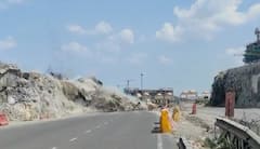 Pune Chandani Chowk : चांदणी चौकात पुन्हा ब्लास्ट; राडा रोडा हटवण्याचं काम पूर्ण