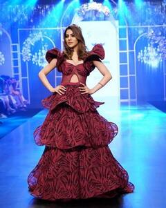 Nikki Tamboli: ਵਾਈਨ ਕਲਰ ਦਾ ਗਾਊਨ ਪਹਿਨ ਕੇ ਨਿੱਕੀ ਤੰਬੋਲੀ ਨੇ ਲਗਾਇਆ Boldness ਦਾ ਤੜਕਾ