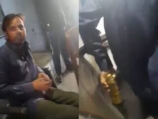 Watch Video: பள்ளி வகுப்பறையிலே பீர் குடித்த ஆசிரியர்..! உத்தரபிரதேசத்தில் அதிர்ச்சி